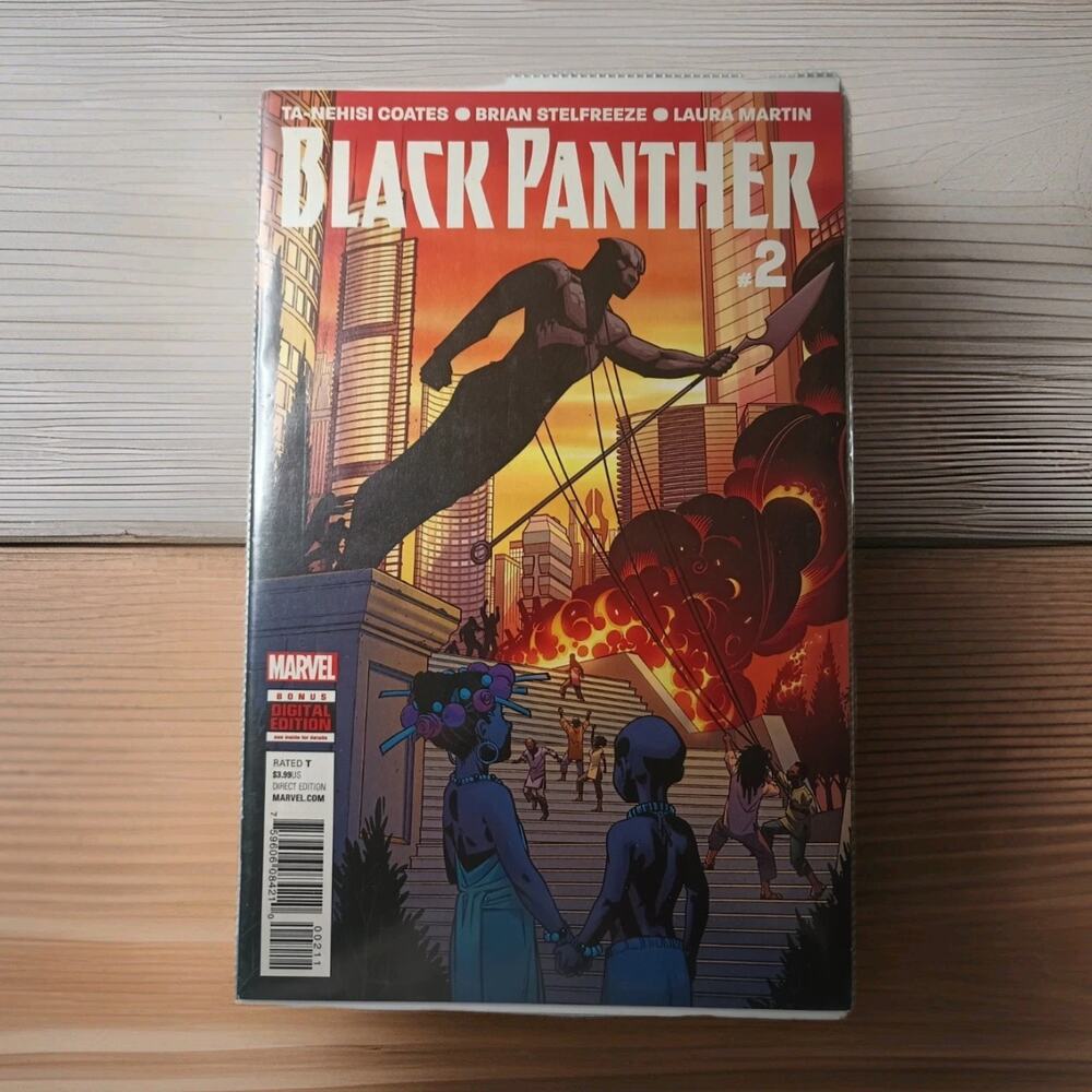 Black Panther #2 (2016) Ta-Nehisi Coates Marvel Comics Print Condition Mint